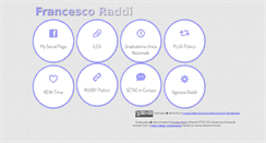 Desktop Screenshot of professoreraddi.org